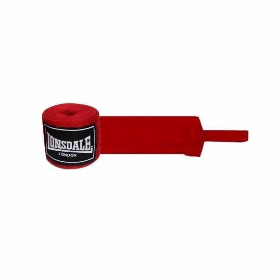 Lonsdale Contender Hand Wrap Червено Боксови бинтове за ръце и ленти