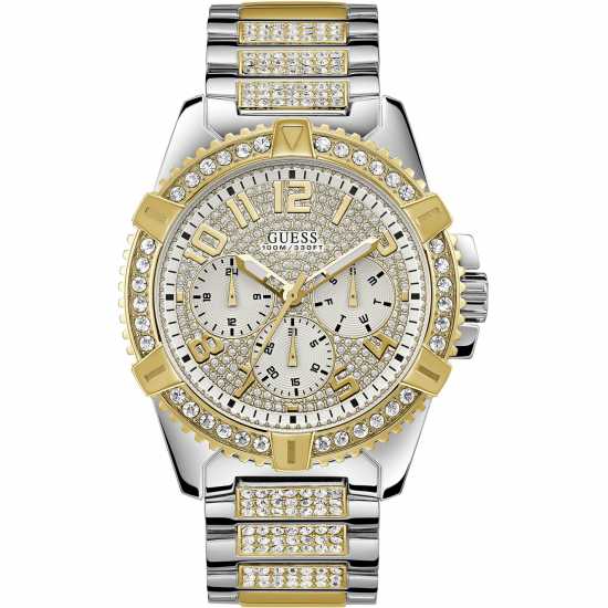 Guess Stainless Steel Fashion Analogue Quartz Watch  Бижутерия