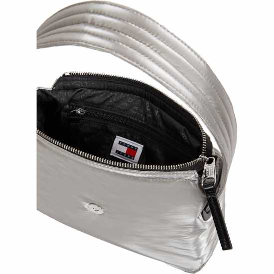 Чанта За Рамо Tommy Jeans Shoulder Bag Певтър Портфейли