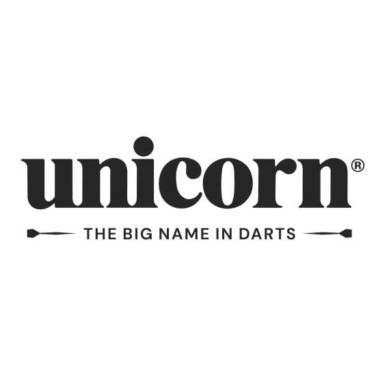 Unicorn Non-Slip Black Darts Mat With White Oche Line  Аксесоари