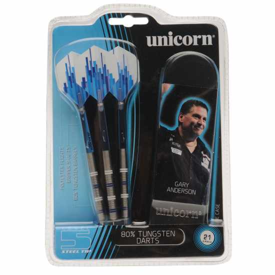 Unicorn Steel Tip Darts Set | Level 5 Gary Anderson | 21G, 23G Or 25G  Дартс