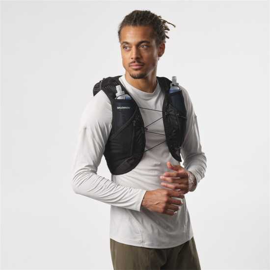 Salomon Active Skin 12L Run Vest Adults Черно Раници