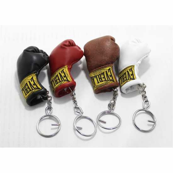 Everlast Glove Keychain Бяло Комплекти боксови круши и ръкавици