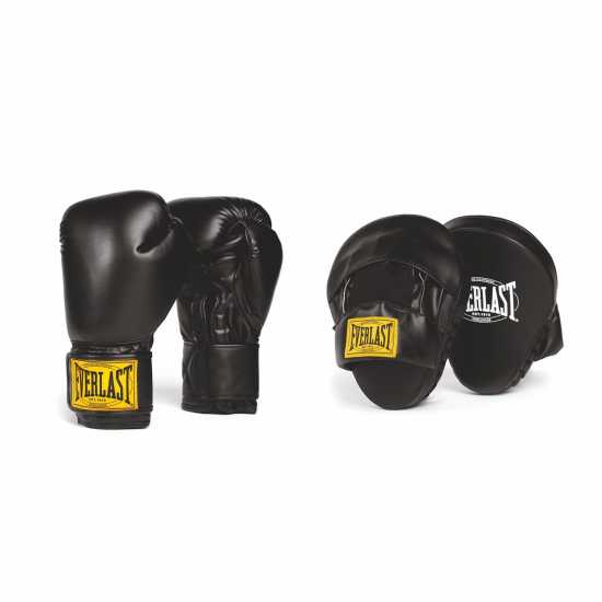 Everlast Boxing Kit Черно Боксови ръкавици