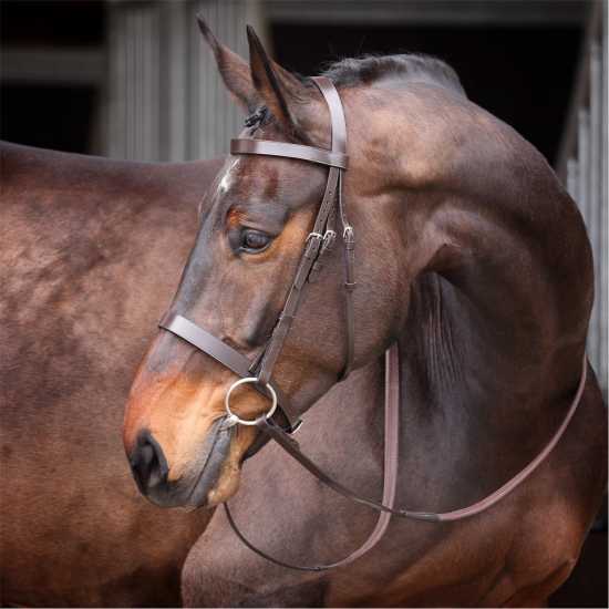 Shires Velociti Gara Plain Bridle  Юздечки и аксесоари