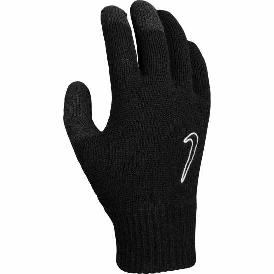 Nike Knit Grip Gloves Черно 