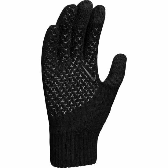 Nike Knit Grip Gloves Черно 