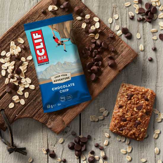 Clif Bar Energy Bar Шоколадови чипове Спортни хранителни добавки