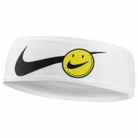 Nike Fury Headband 3.0 Бяло/Жълто/Черно 