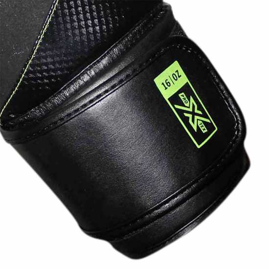 Everlast Protex Boxing Gloves Черно/Зелено 