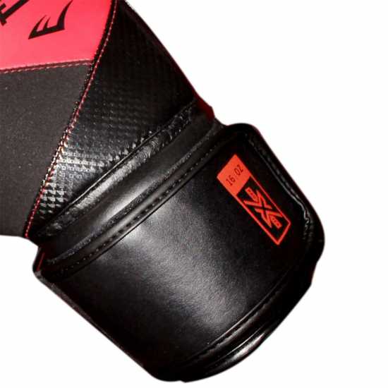 Everlast Protex Boxing Gloves Червен/Черен 