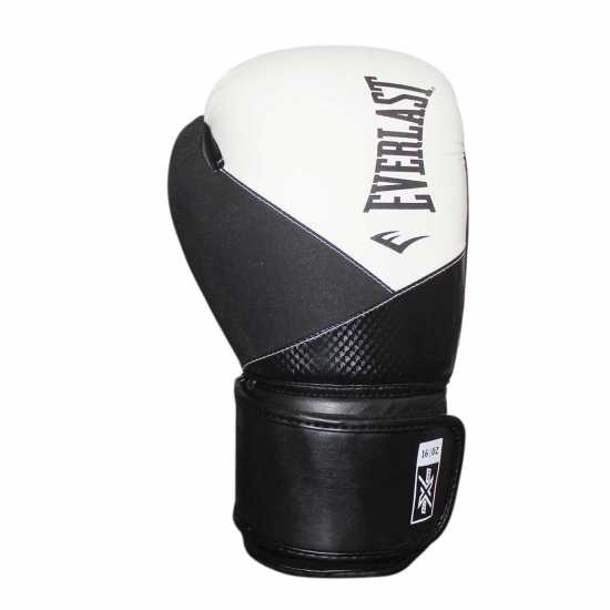 Everlast Protex Boxing Gloves Бяло/Черно 