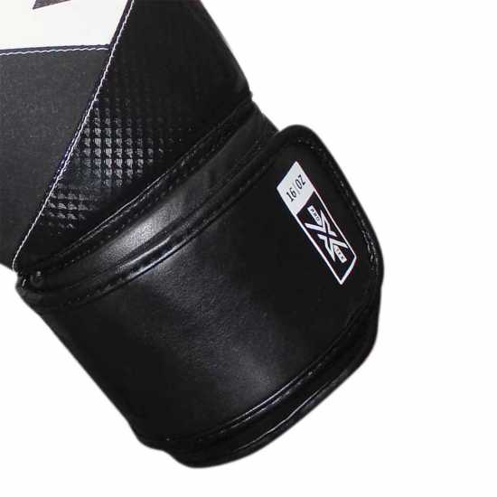 Everlast Protex Boxing Gloves Бяло/Черно 