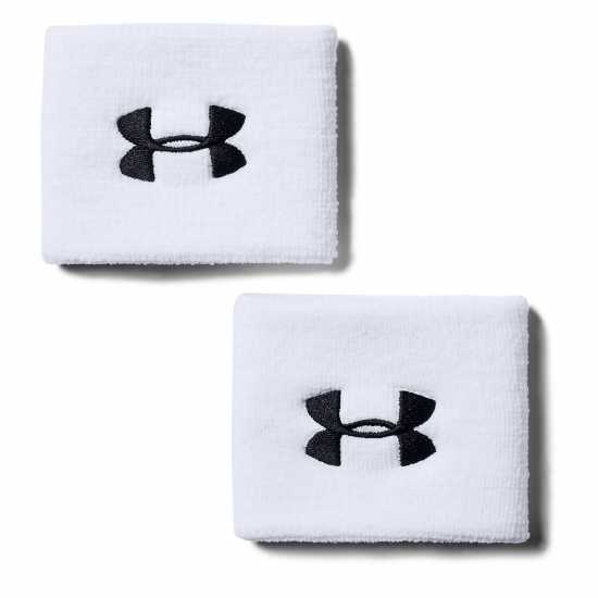 Under Armour 3Inch Performance Wristband - 2-Pack Бяло Скуош