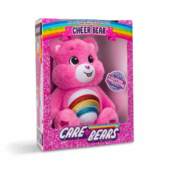 Care Bears Care Bears Cheer Bear Glitter Belly 35Cm Plush  