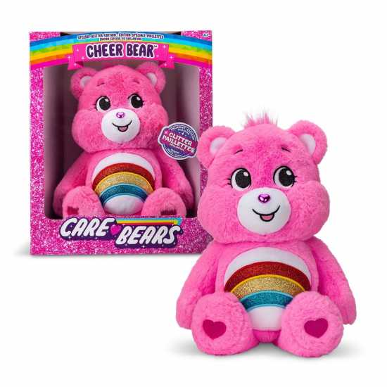 Care Bears Care Bears Cheer Bear Glitter Belly 35Cm Plush  