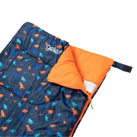 Gelert Спален Чувал Printed Sleeping Bag Junior Син Дино Почистване и импрегниране