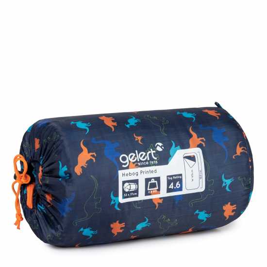 Gelert Спален Чувал Printed Sleeping Bag Junior Син Дино Почистване и импрегниране