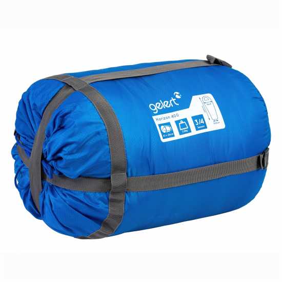 Gelert Спален Чувал Horizon 400 Sleeping Bag Синьо Почистване и импрегниране