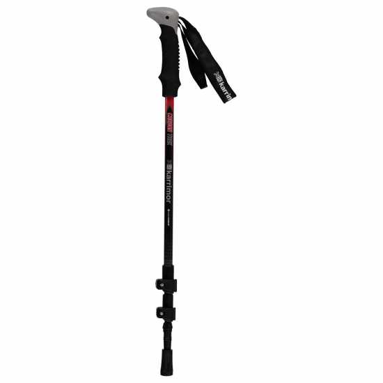 Karrimor Карбонови Туристически Щеки Carbon Walking Poles Черно Къмпинг аксесоари