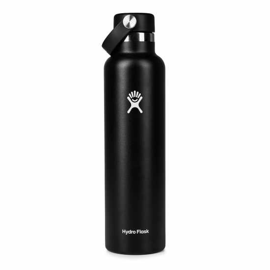 Hydro Flask Flask 24Oz Standard Flex Черно Бутилки за вода