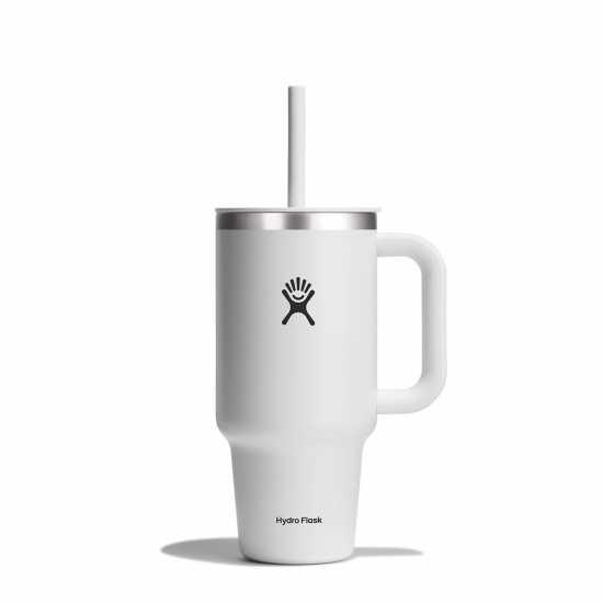 Hydro Flask Around Travel Tumbler - 32 Oz Бяло Бутилки за вода