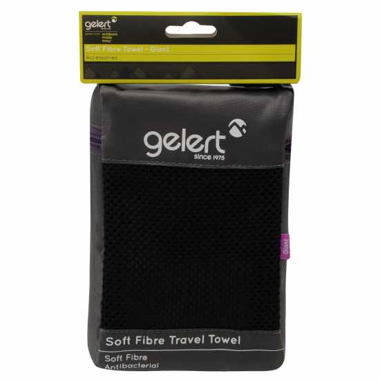 Gelert Soft Towel Giant Лилаво Пътни принадлежности