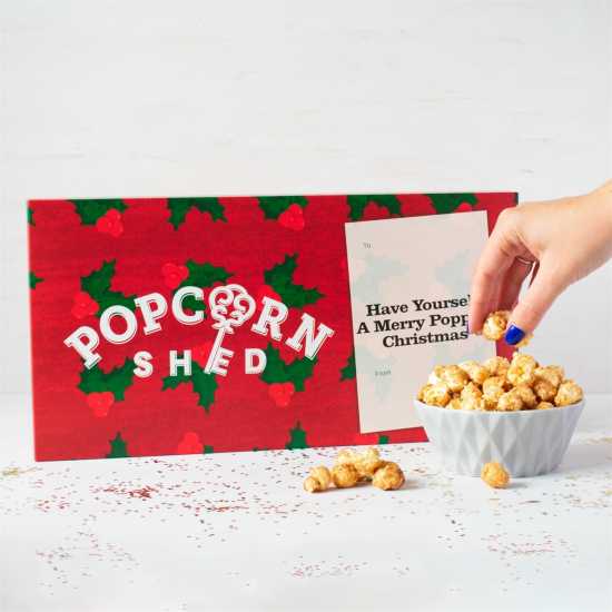 Studio Christmas Gourmet Popcorn Letterbox Gift 220G  Бонбони