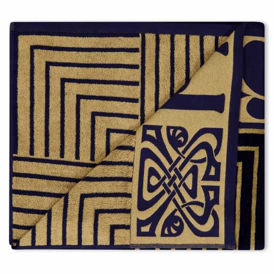 Biba Geometric Beach Towel Гео Нави Хавлиени кърпи