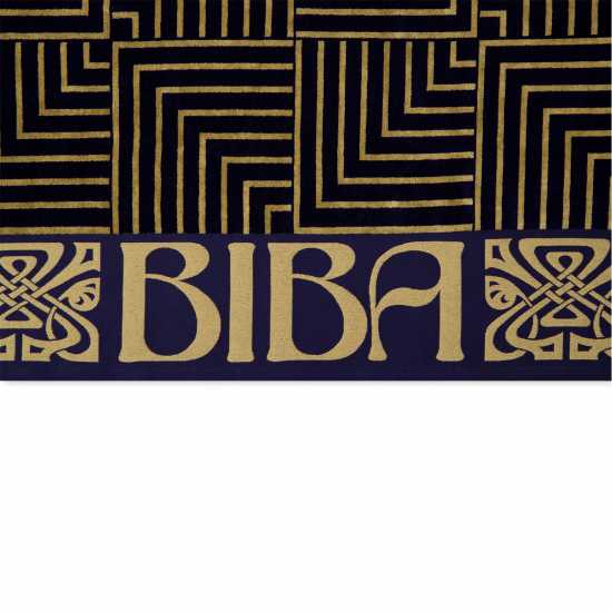 Biba Geometric Beach Towel Гео Нави Хавлиени кърпи