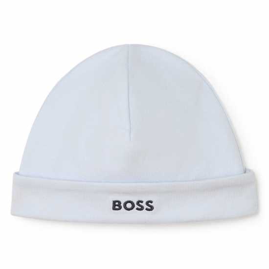 Hugo Boss Boss Boss Lgo Beanie Bb42 Бледо Син 771 