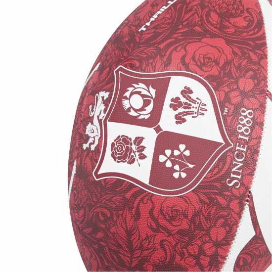 Canterbury British And Irish Lions 2024 Supporters Rugby Ball Червена Далия British And Irish Lions