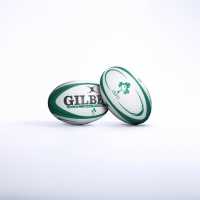 Gilbert Replica Rugby Ball Бяло/Зелено Ръгби