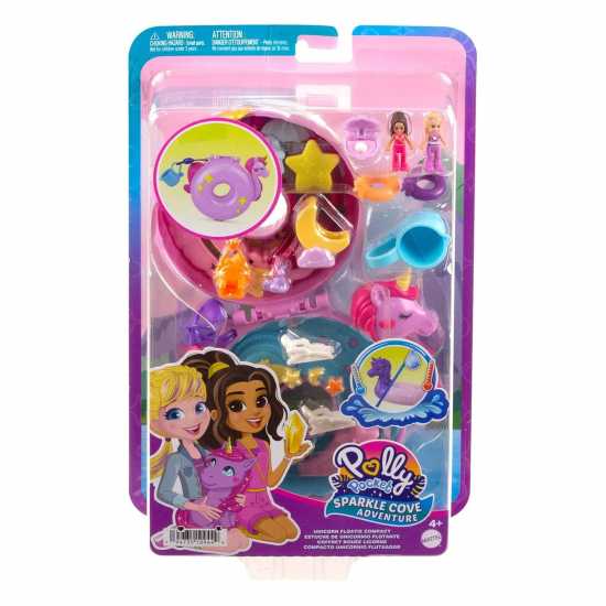 Polly Pocket Polly Poket Big World Sparkle Adventure Unicorn Compact  