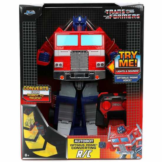 Transformers Rc Transforming Optimus Prime  Подаръци и играчки