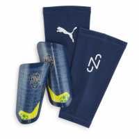 Puma Ultra Light Shin Guard Морско синьо/Злато 