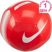 Nike Футболна Топка Premier League Pitch Football Bright Crimson Футболни топки