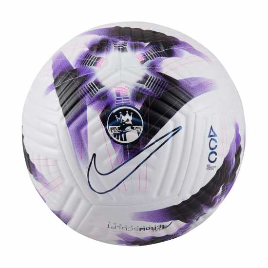 Nike Premier League Flight Football EPL 2023-24 Бяло/Лилаво Футболни топки