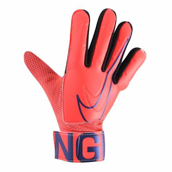 Nike Goal Keeper Match Gloves Лазерно кримсон/Б Вратарски ръкавици и облекло