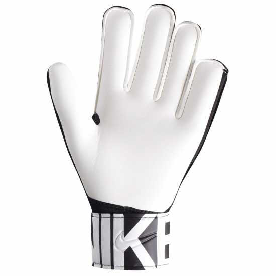 Nike Goal Keeper Match Gloves Черно/Бяло Вратарски ръкавици и облекло