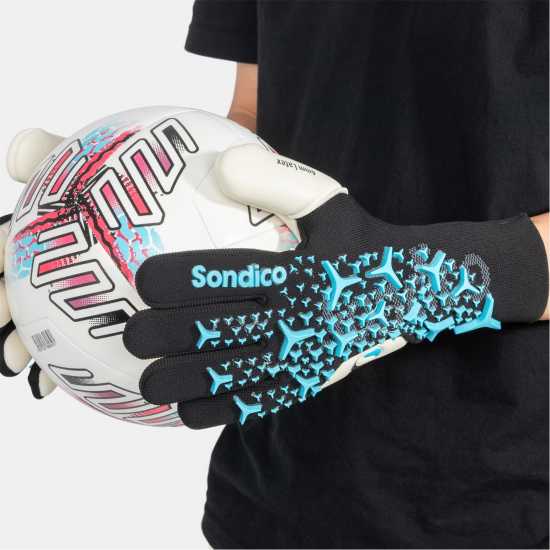 Sondico Competition Goal Keeper Glove Черно/Червено Футболни аксесоари