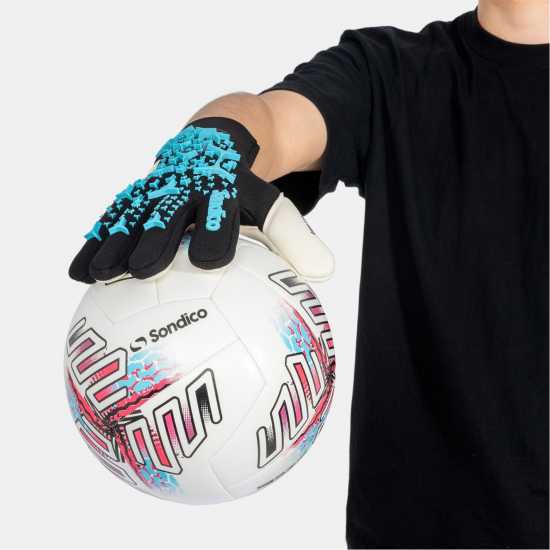 Sondico Competition Goal Keeper Glove Черно/Червено Футболни аксесоари