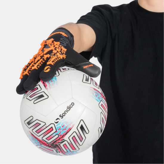 Sondico Match Goal Keeper Glove Червено Футболни аксесоари