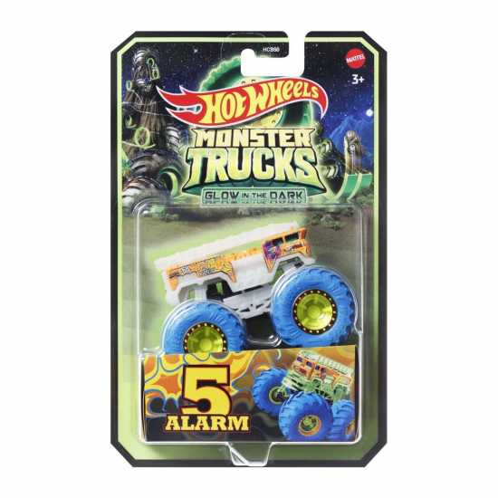 Hot Wheels Wheels Monster Trucks Glow In The Dark 1:64  