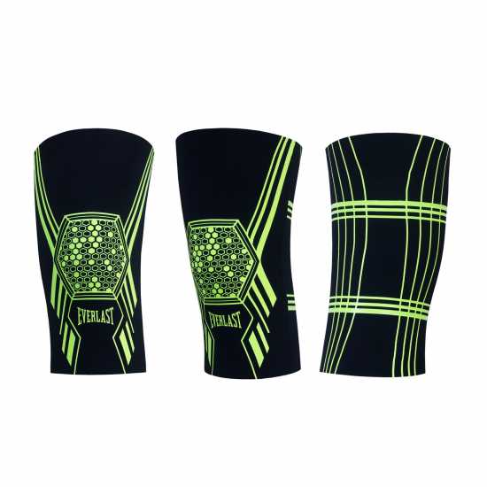 Everlast Knee Sleeve Sn Черно/Жълто Медицински