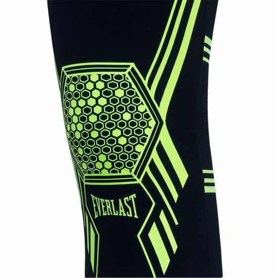 Everlast Knee Sleeve Sn Черно/Жълто Медицински