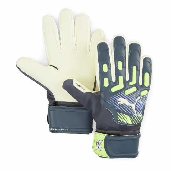 Puma Future Match Goalkeeper Glove Juniors Сиво/Зелено 