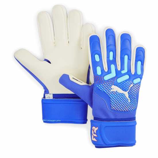 Puma Future Match Goalkeeper Glove Juniors Синьо/Зелено Вратарски ръкавици и облекло