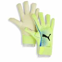 Puma Вратарски Ръкавици Ultra Ultimate Hybrid Goalkeeper Gloves Adults Зелено/Синьо 