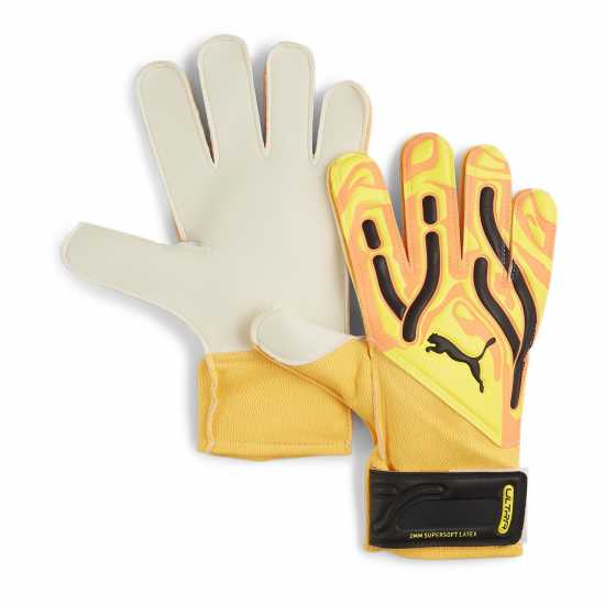 Puma Детски Вратарски Ръкавици Ultra Play Rc Goalkeeper Gloves Juniors Orange/Black Вратарски ръкавици и облекло